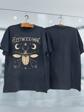 Fleetwood Mac Beetle Celestial Tee | Classic Rock | Mystical  | Music Lover